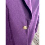 suit blazer swing skirt floral purple pink green Size 6 Photo 6