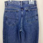 Collusion By ASOS Asymmetrical Denim Mom Jeans Size 30/34 Blue Photo 4
