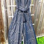 v i n t a g e :: Glamorous Lilli Diamond Black Lace Jumpsuit M Size M Photo 0