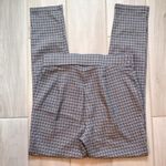 Tommy Hilfiger | Plaid black/white/tan stretchy slacks Photo 2