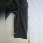 Chadwick's  Black Embellished Beads 3/4 Sleeve Lined Soft Blazer Size 12 Photo 7