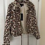 PINK - Victoria's Secret Leopard Print Jacket Photo 1