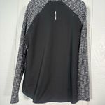 Athletic Works Women's Quarter Zip Active Black and White Jacket Size XXL EUC Photo 4