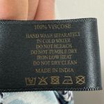 Gorgeous America and Beyond Chevron Pattern Beach Bathing Suit Coverup Dress Blue Size L Photo 11