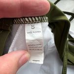 Olive black small sport bikini top Photo 2