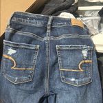 American Eagle  super high rise next level stretch ripped jegging raw hem Photo 5