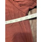 Lou & grey  Signaturesoft Plush Quarter Zip Pullover Sweatshirt Women XL Burgundy Photo 13