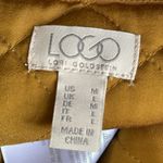 LOGO By Lori Goldstein  Black Quilted Bomber Jacket Photo 8