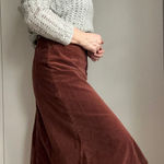 Lee Vintage 80s Jeans Corduroy Skirt Union Made Size M / 6 Classic Americana Photo 0