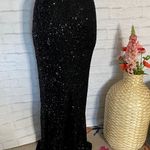 Boutique NWT Black Sequin Skirt Photo 2