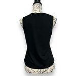 Articles of Society NWT M Black Square Neck Tank Top Stretch Minimalist Layering Photo 5