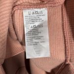 D&Co Dusty Pink Cozycore Textured Mock Neck Sweatshirt Photo 4