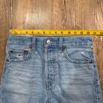 Levi's Levi’s Ribcage Denim High Rise Shorts Light Wash 25 Photo 3