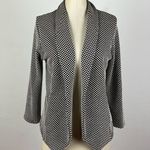 Anthropologie Weston Black & Cream Polka Dot Jacket Photo 0