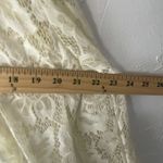 Collections ETC. Y2k Large Crochet Floral Hippie Cottage Open Front Cardigan Top Photo 6