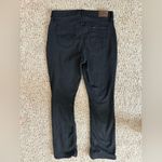 Lee  Women's Size 12 Black Regular Fit Bootcut Mid Rise Dark Stretch Denim Jeans Photo 4