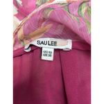 Sau Lee 10 Freida Silk Pink Floral Dress Party Wedding Event Summer Vacation Photo 8