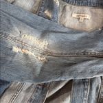 Refuge + Light Blue Distressed Denim Jacket Photo 5