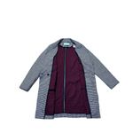 ZARA Basic Outwear Houndstooth Tailored Coat Wool Blend Large Photo 2
