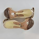 Badgley Mischka LELAH Womens Sandal Size 5.5 Cream Frilly Wedding Bridal Heels Photo 96