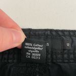 Calvin Klein  women’s black drawstring waist deep pockets‎ cargo pants size 12 Photo 7