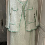 Preston & York  Mint Green Women's Jacket and Dress Set 16 Photo 0