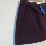 Adidas  Skirt Polar Fleece Noble Purple Drawstring Size XL NWT Photo 2