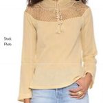 Free People  boho gauze cotton top Photo 1