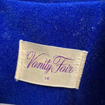 Vanity Fair B20-Women's Robe Size 14 Blue and Pink VTG vintage Photo 4