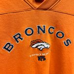 NFL Y2K Denver Colorado Broncos Embroidered Pullover Sweatshirt V-Neck Medium M Photo 1