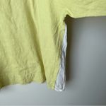 Bryn Walker  Oversized Two-Toned Linen Top Photo 1