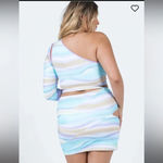 Princess Polly NWT - SIZE 8 SIDE CUTOUT MARBLE MINI SKIRT Photo 2