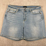 Judy Blue 3xl Midi Shorts EUC Stretch Light Wash High Those 5in Photo 0