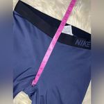 Nike Pro long length leggings sz Large Blue Photo 5