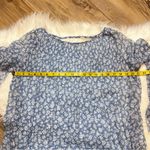 Kimchi Blue Urban Outfitters long sleeve floral blue dress size medium. … Photo 9