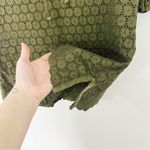 Athleta  Green Ombré Eyelet Swimsuit Coverup Size Medium Photo 3