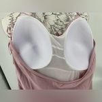 MeetCurve solid pink fringe‎ ruffle bandeau swim dress, size XL Photo 5