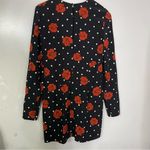 Saint Laurent  Silk Floral Rose Dot Mini Dress Size‎ 42 Photo 6