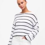 Madewell  Boatneck Pullover Sweater Size Medium Photo 0