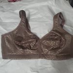 NWT BREEZIE WIREFREE DIAMOND SHIMMER UNLINED BRA SIZE 36B FOR QVC IN JAVA Gray Photo 4