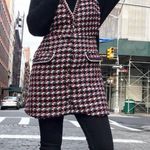 ZARA | TWEED BUTTON FRONT TEXTURED WEAVE MINI DOUBLE BREASTED VEST DRESS SMALL Photo 1