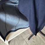 Veronica Beard  Arlington dark Oxford denim wrap midi western dress 12​ Photo 7