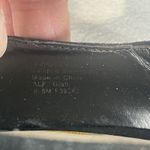 Alfani Wedge Sandals Black Velvet Size 9.5 Comfort Ankle Strap Back Zipper Photo 9