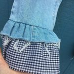 The Ragged Priest Women's Size 28 Gingham Ruffle Hem Savanna Jeans Photo 3