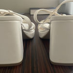 White heels Size 6 Photo 2
