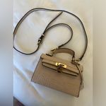 Beginning Boutique Peta & Jain Hedi Nude Croc Handbag Photo 3