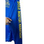 Adidas Running B.A.A. 2012 BOSTON MARATHON Long Sleeve Shirt Blue & Yellow Sz M Photo 3