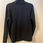 PINK - Victoria's Secret VS PINK‎ Victoria's Secret Black White Pullover 1/4 Zip Sweatshirt Size Small Photo 1