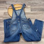 Paige  distressed zip front overalls‎ Photo 2