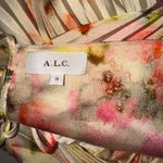 ALC Frank NEW A.L.C. Moira Floral Satin Pleated Halter Cutout Maxi Dress sz 10 Photo 7